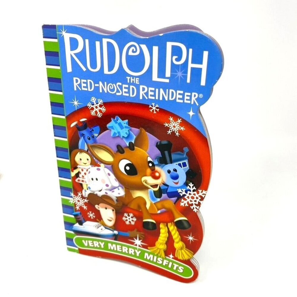 Bendon Rudolph The Red Nosed Reindeer Board Book Ages 2+ Stocking Stuffer